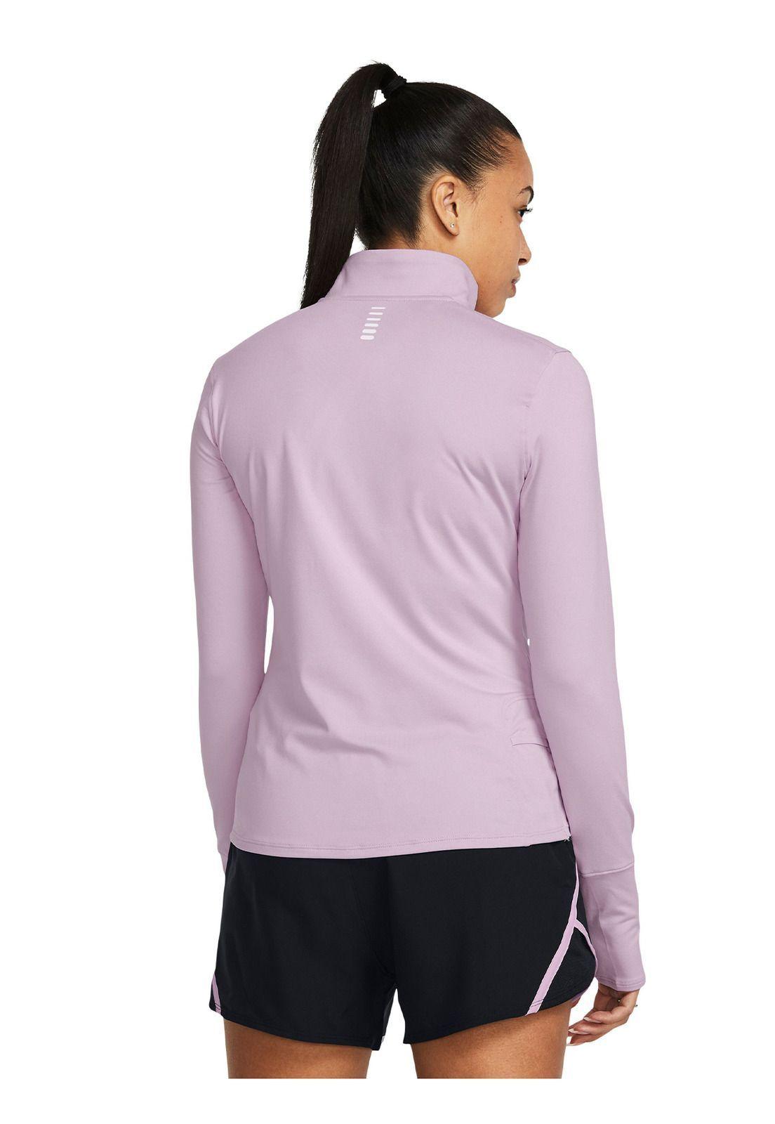 Polerón UA Half Zip para Mujer Morado-1