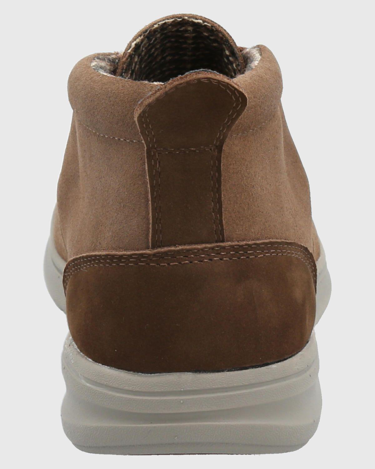 Botin Cuero Hombre Rudder Café-6