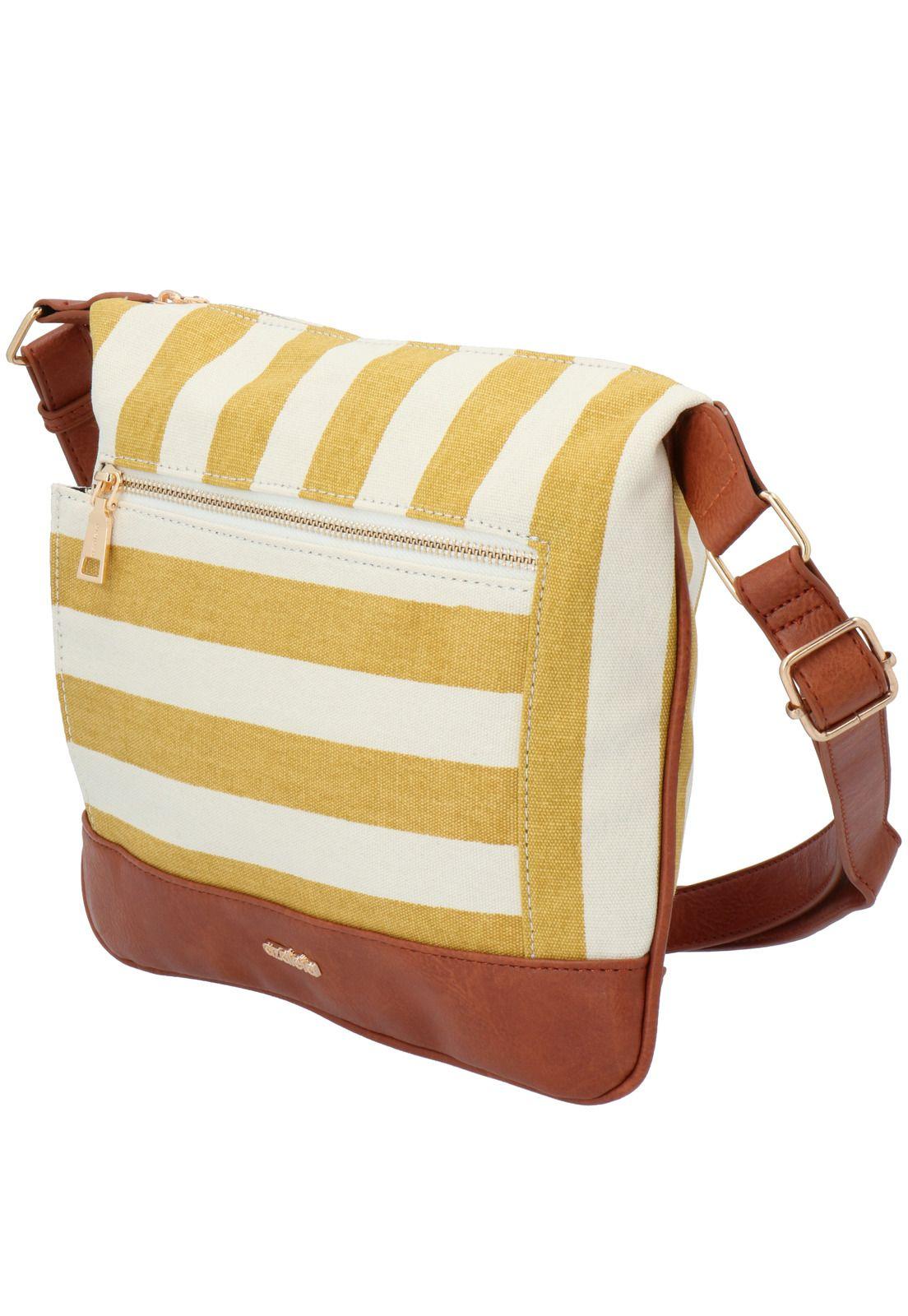 Cartera Mujer Mousse Cross Mostaza Mujer-1