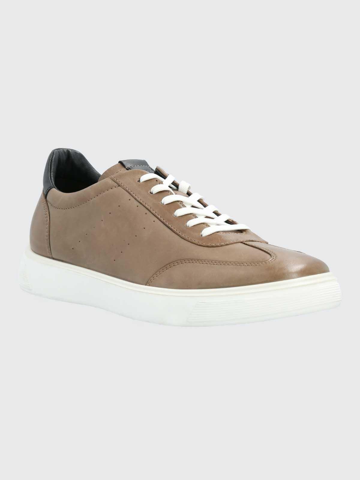 Zapatilla Cuero Hombre Bloor Café-0