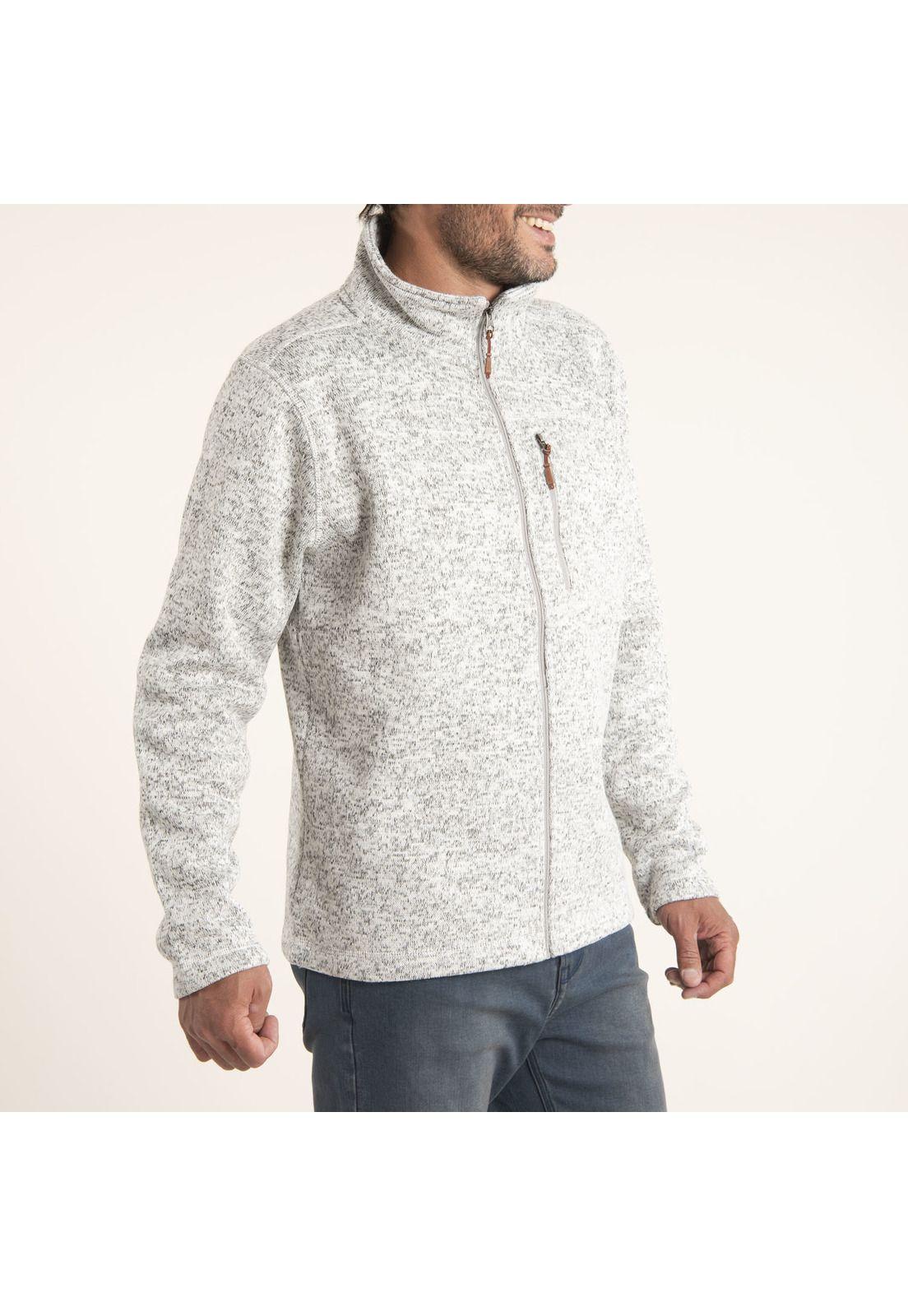 Polar Hombre Full Zipper Arizona Gris-1