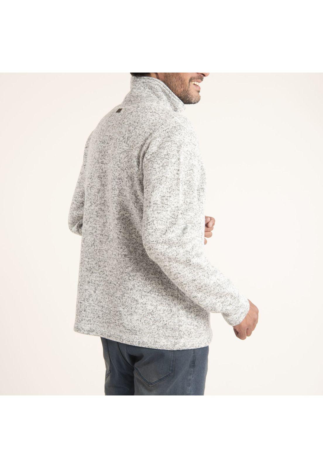 Polar Hombre Full Zipper Arizona Gris-2