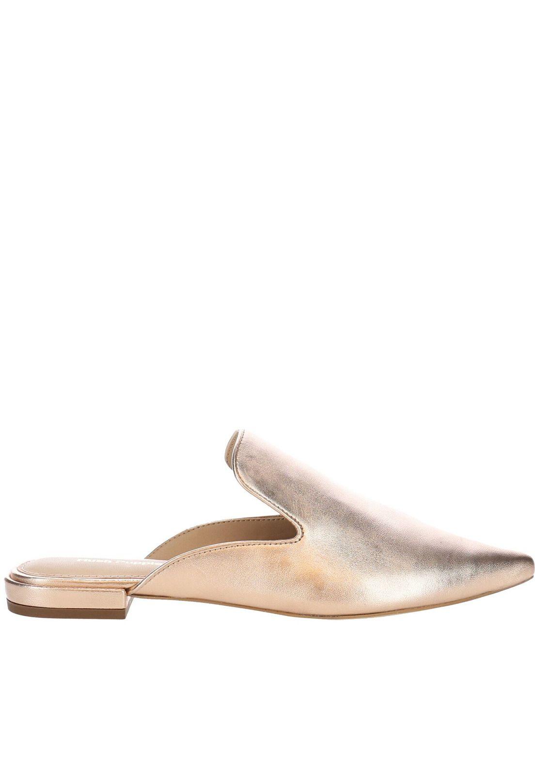 Zapato Cuero Monaco Dorado-1