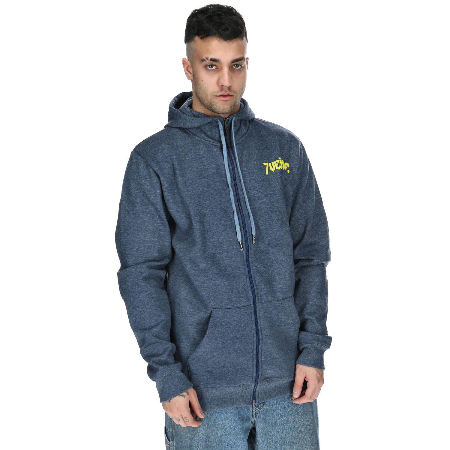 Polerón Unisex 7Patch Azul -3
