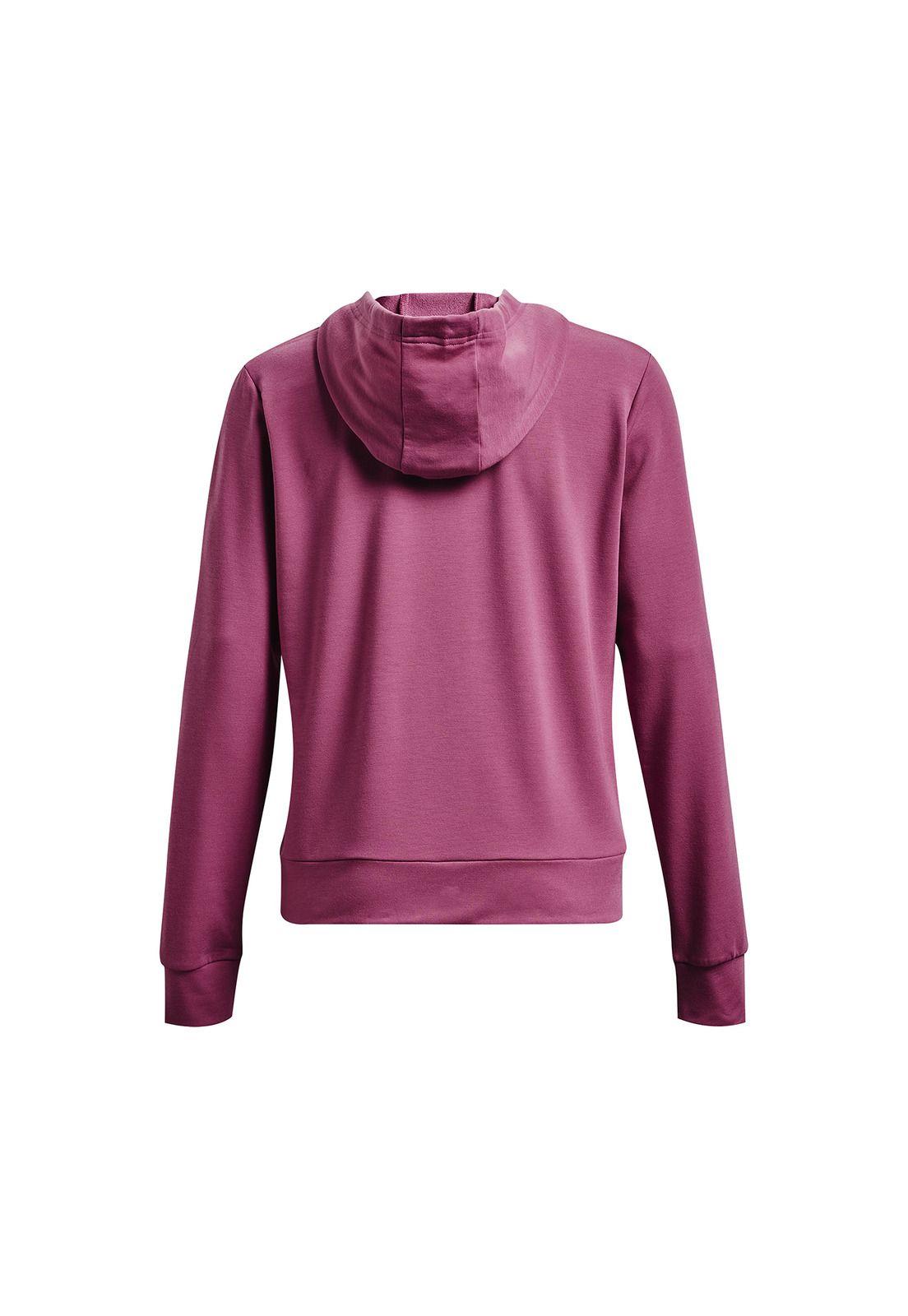 Polerón Mujer Rival Terry Hoodie Rosa-1