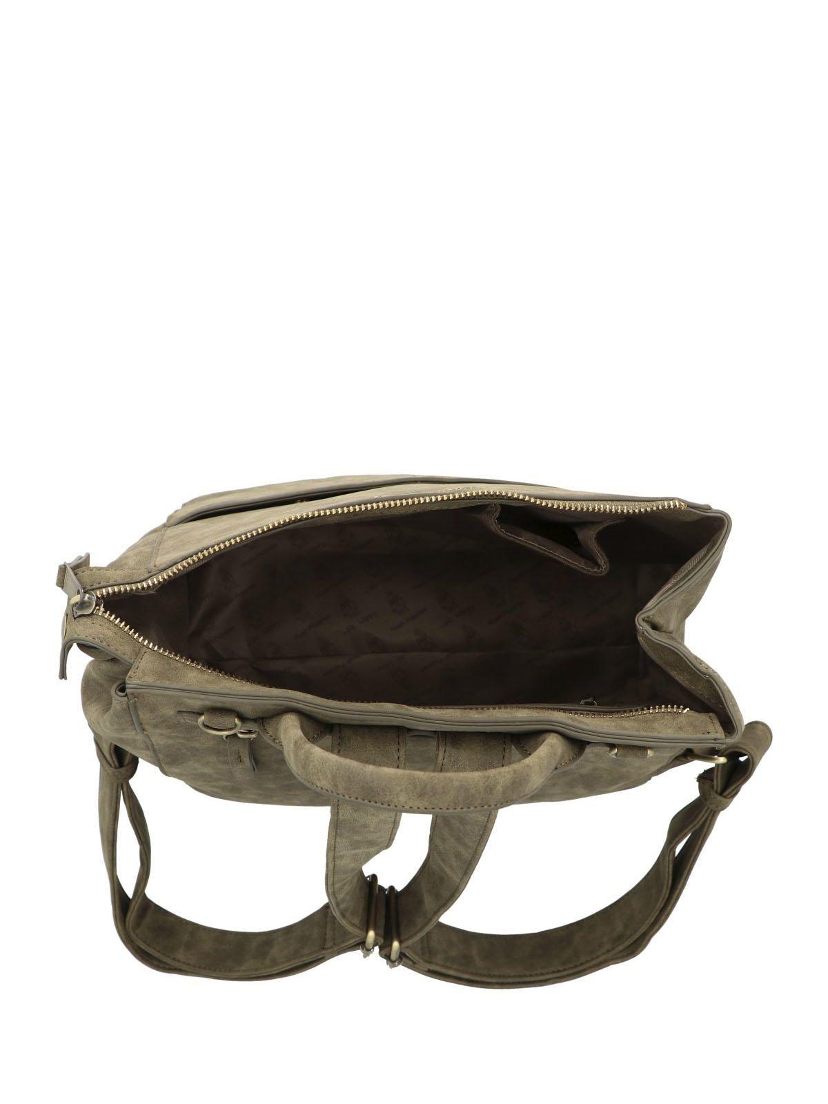 Mochila Ecocuero Mujer Delfi Back Verde-4