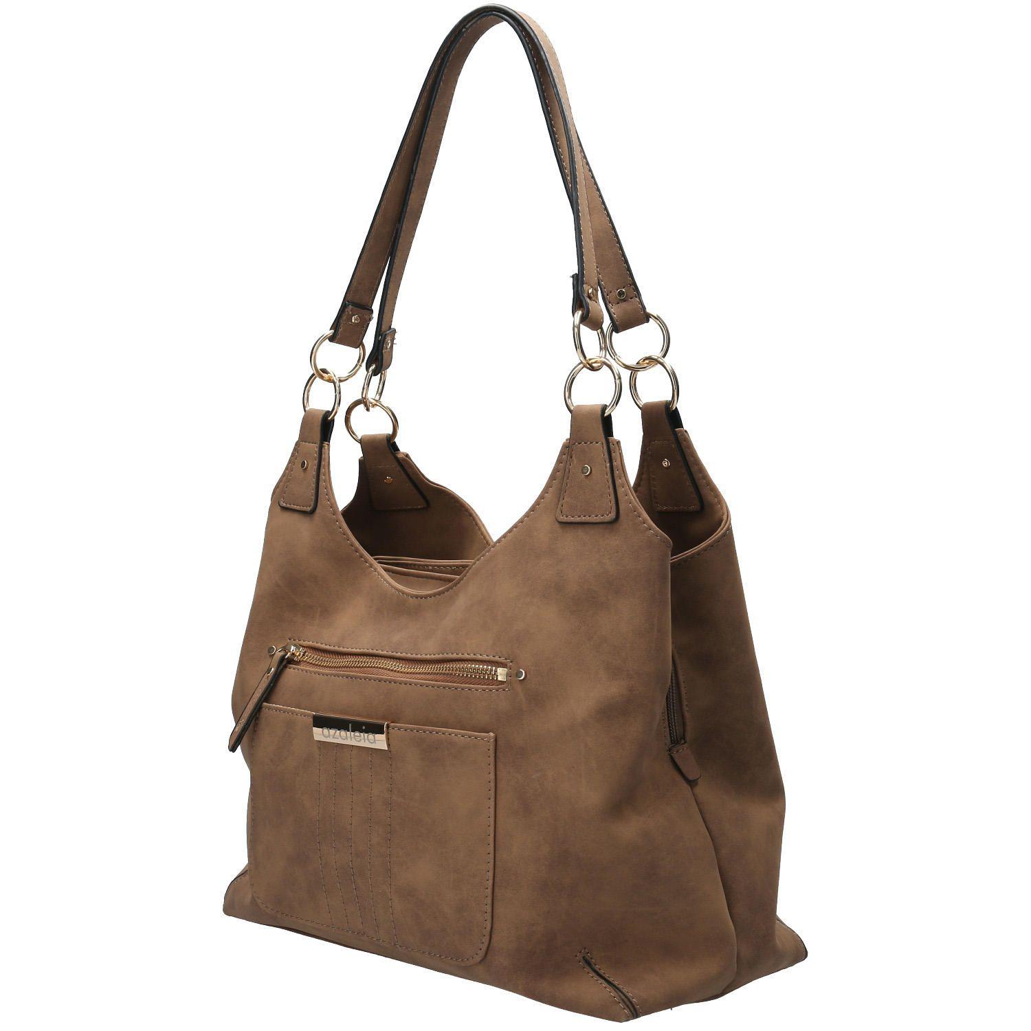 Cartera Mujer Awesome Hobo Café-2