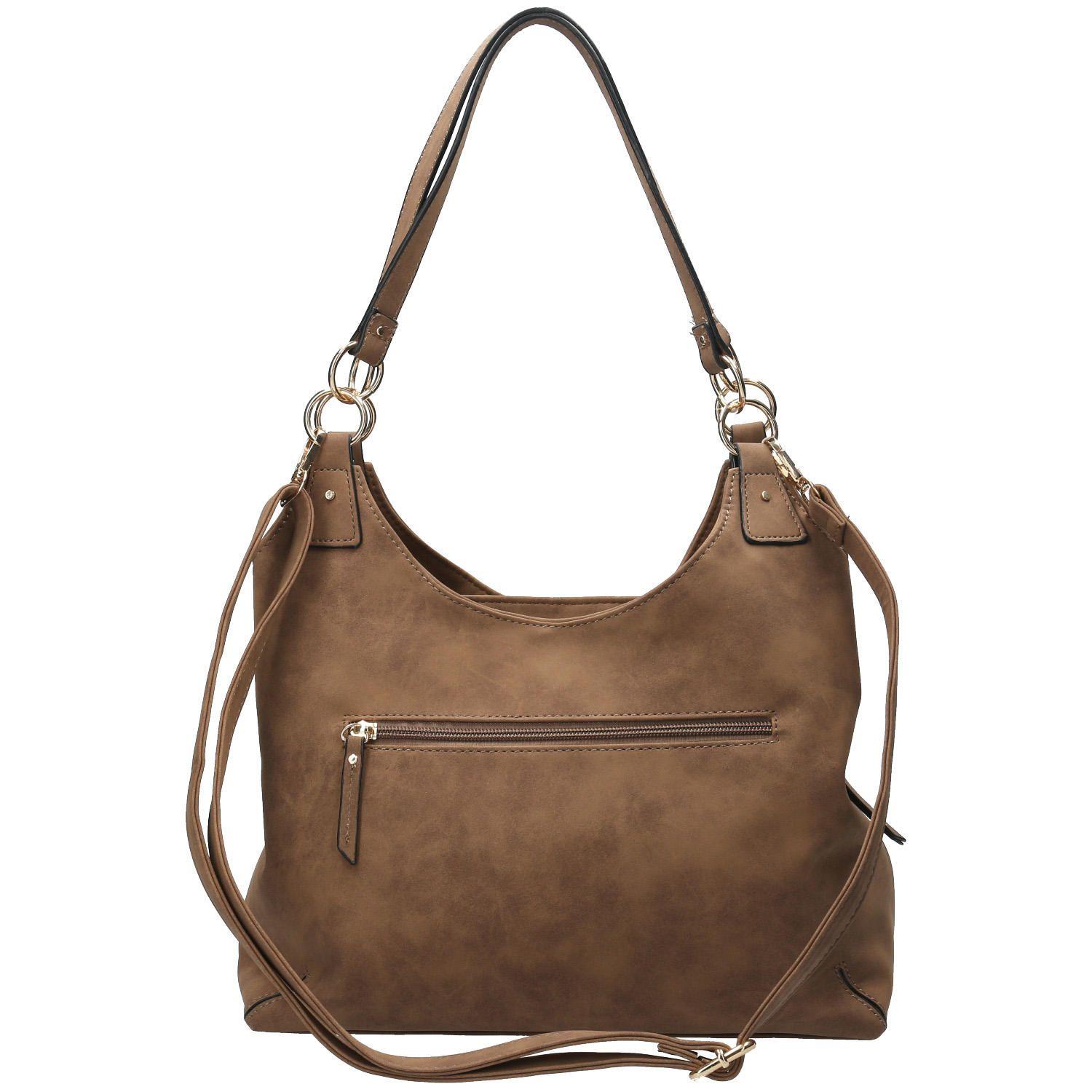 Cartera Mujer Awesome Hobo Café-3