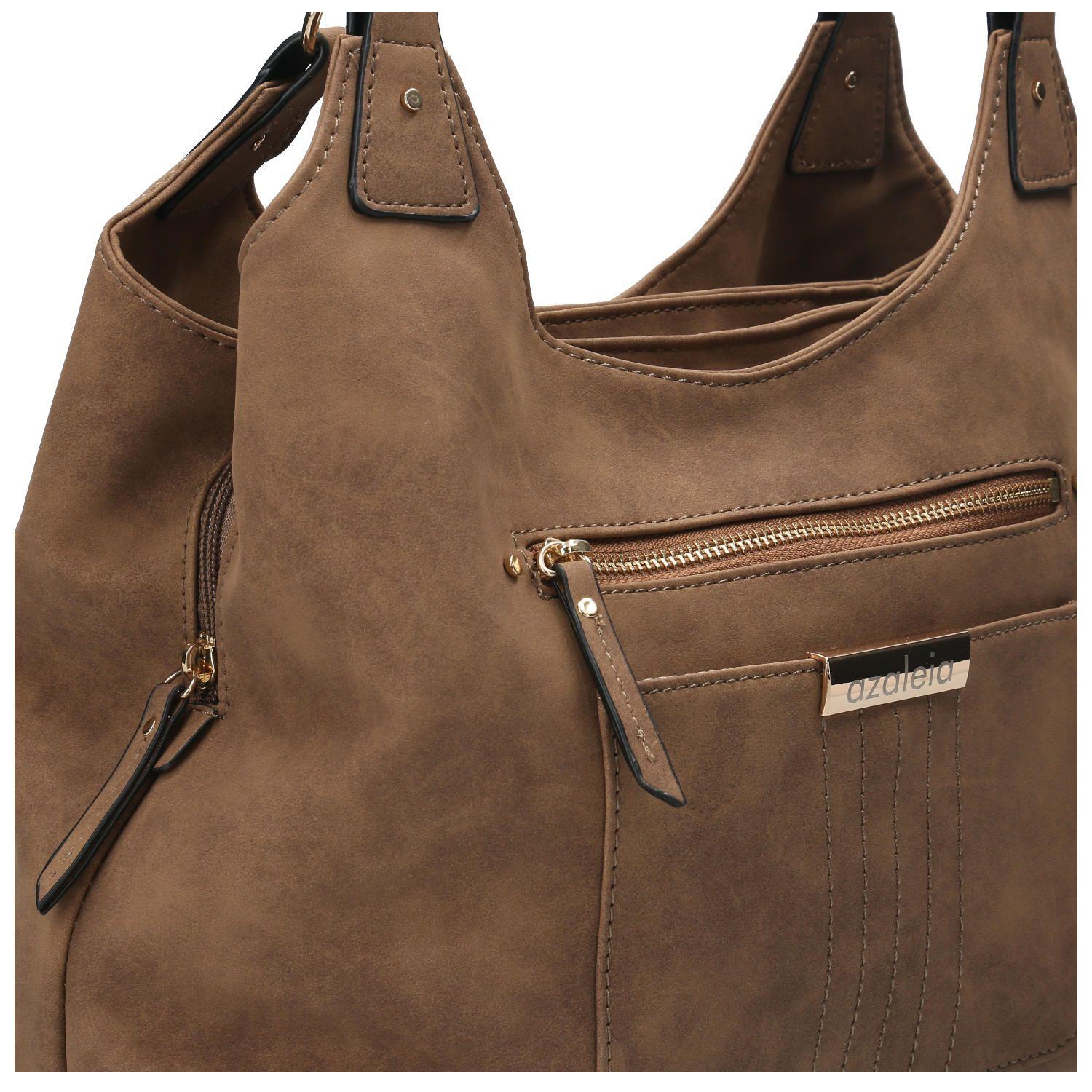 Cartera Mujer Awesome Hobo Café-4