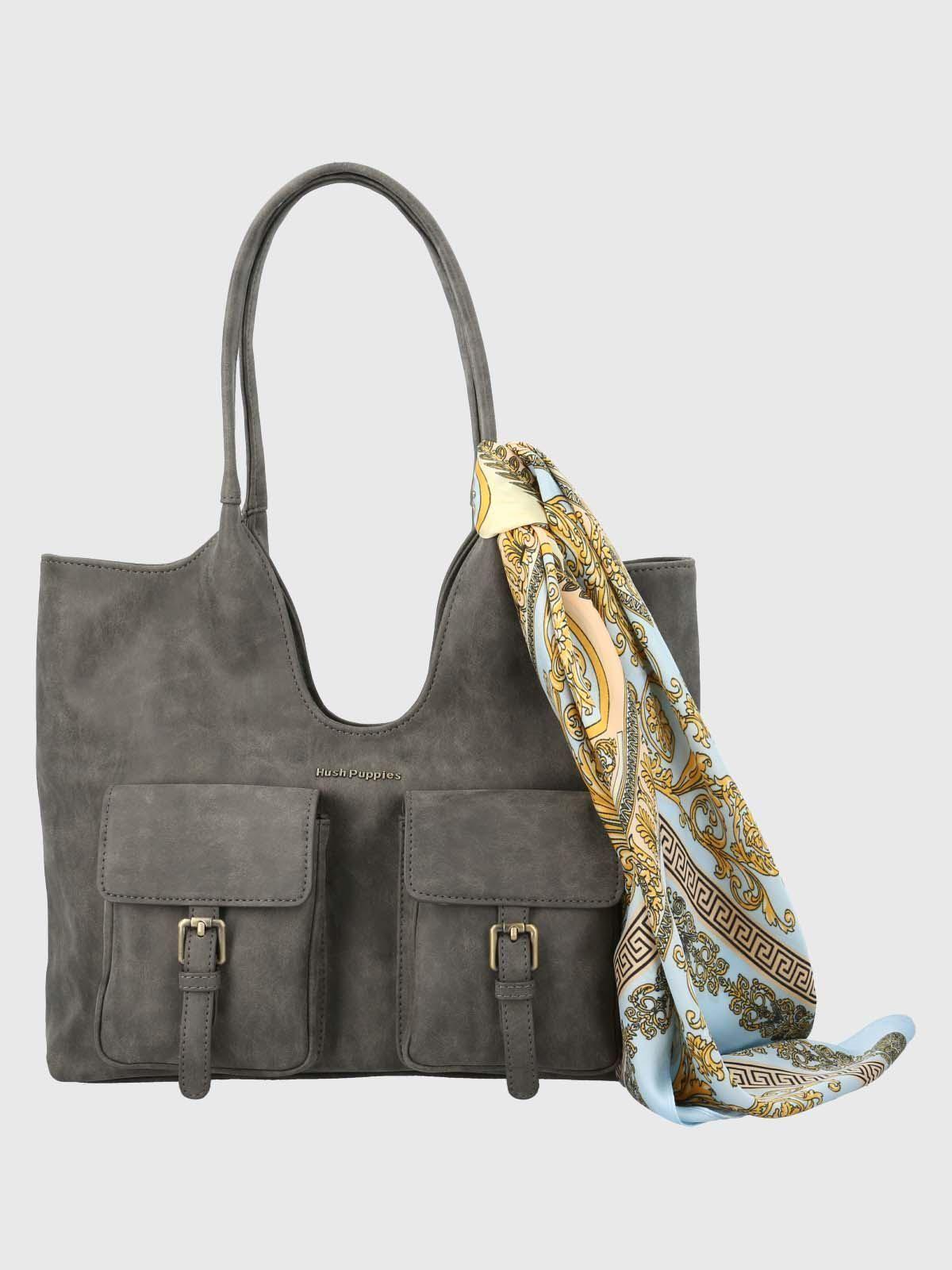 Cartera Ecocuero Mujer Donna Bag Gris-0