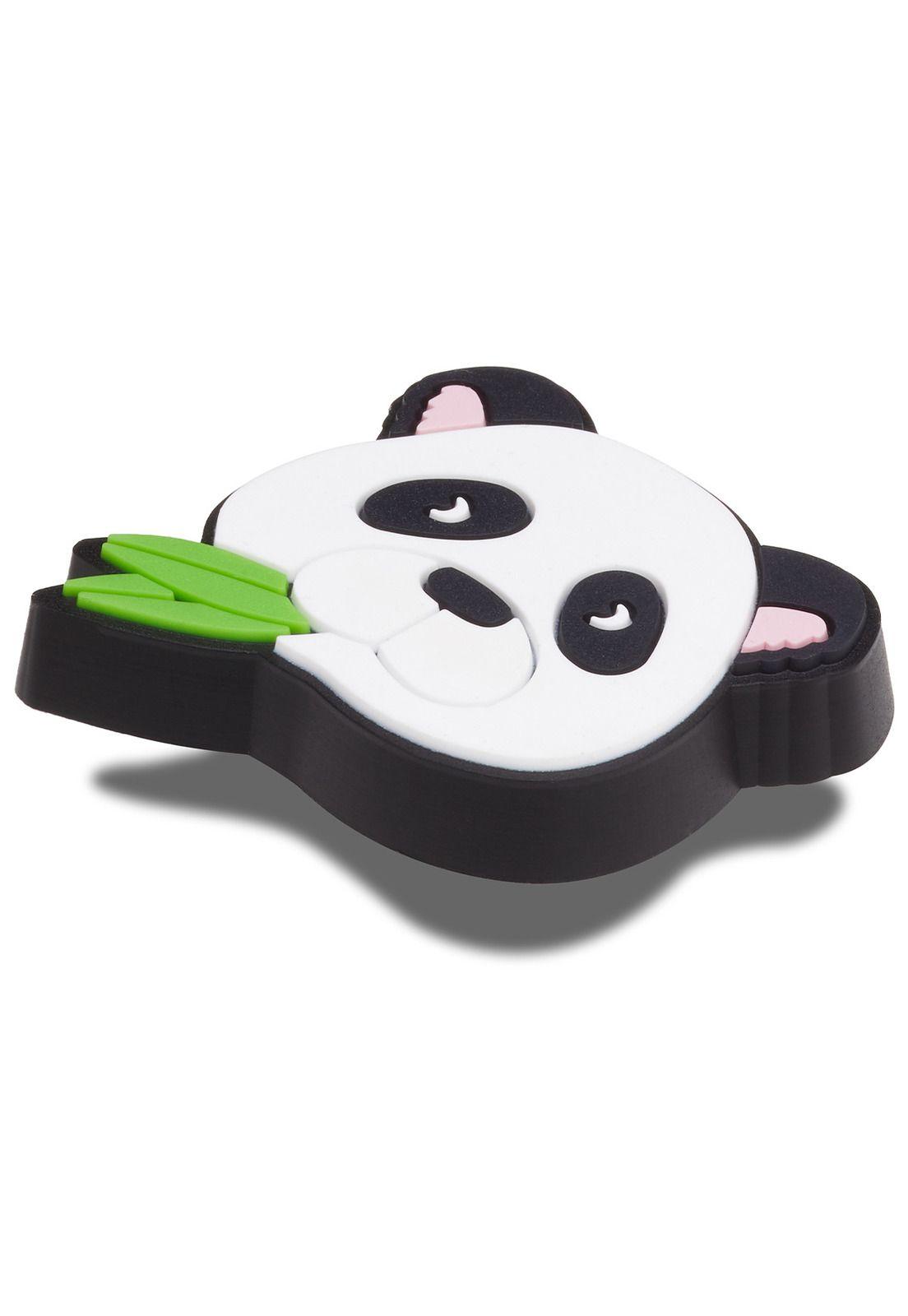 Jibbitz Crocs Oso Panda Bamboo Blanco-2