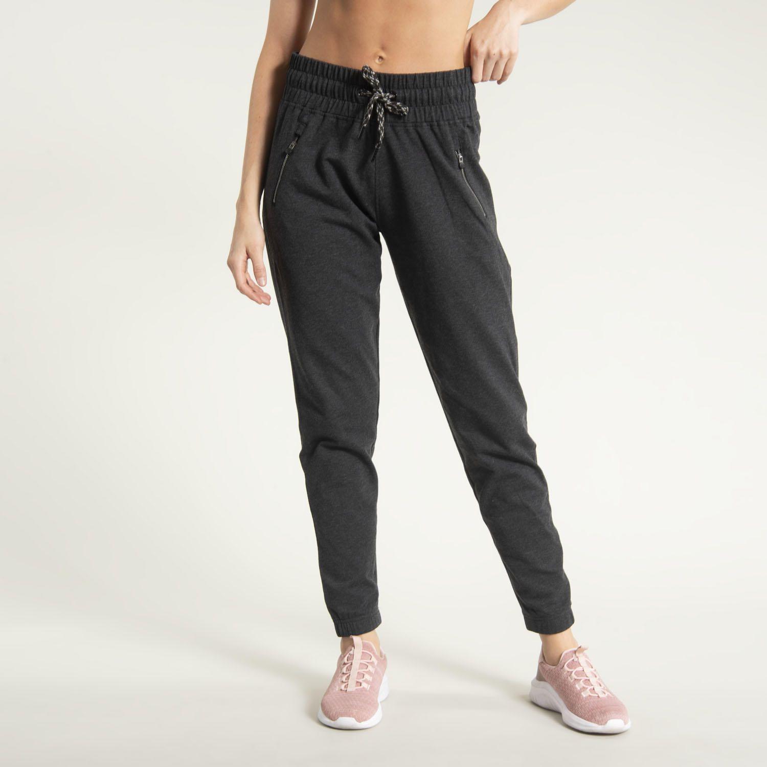 Pantalón Mujer Travel Pants Gris Oscuro-0