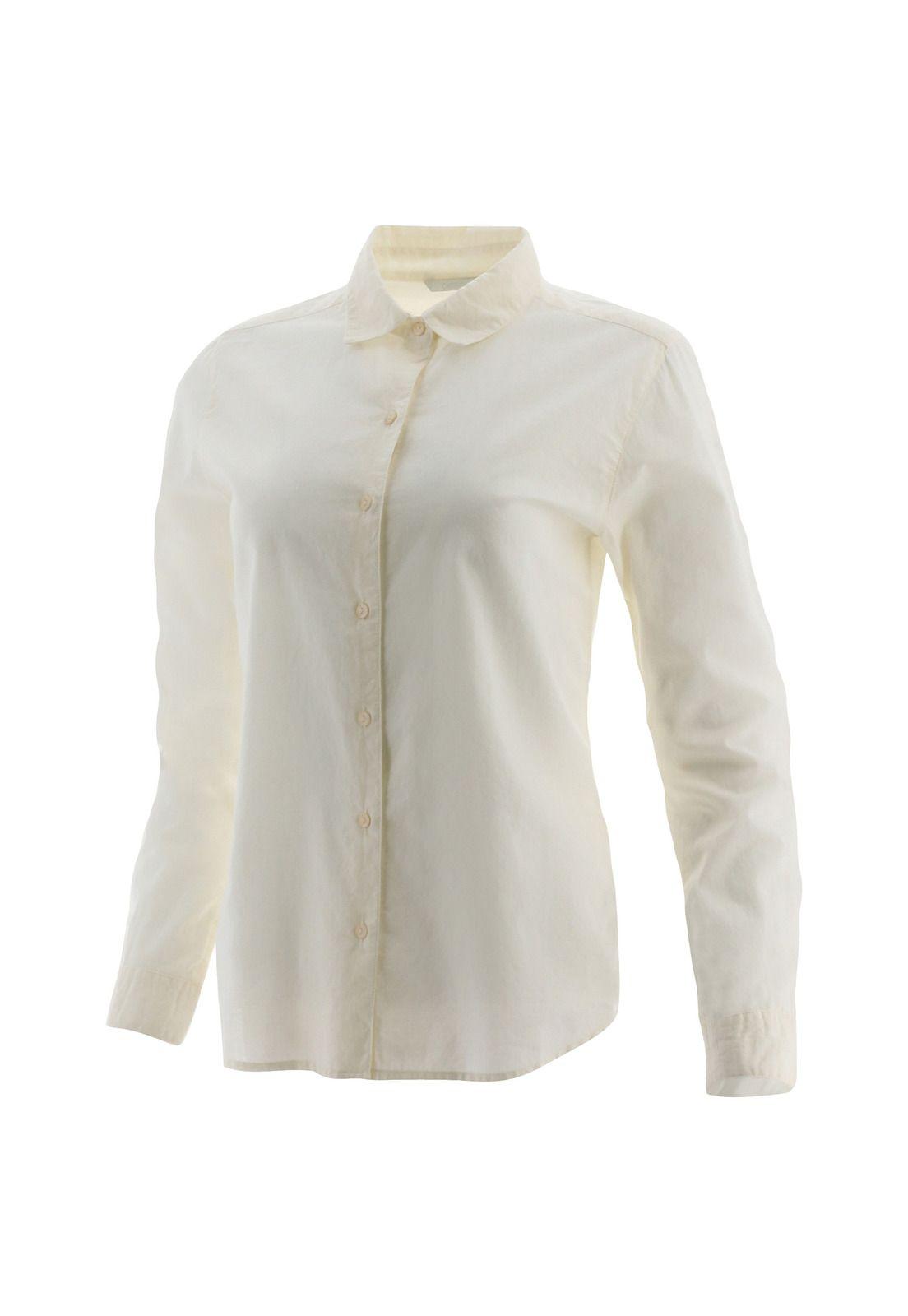 Blusa Ml Mujer Rosalind L/S Shirt Algodón Rosa-0