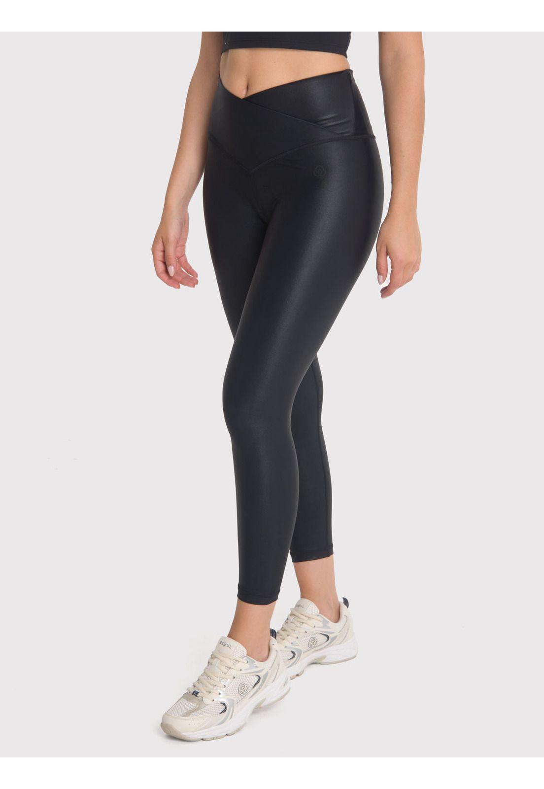 Calza deportiva 7/8 Mujer Hr Ank Leg Eva II Negra-1