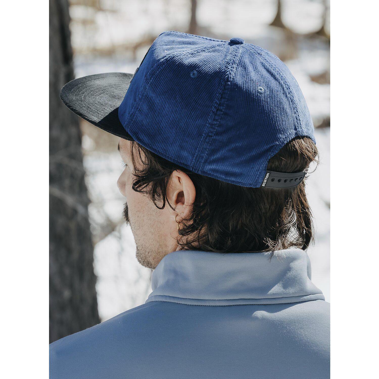 Jockey Hombre Retro Mountain Snapback Azul-2