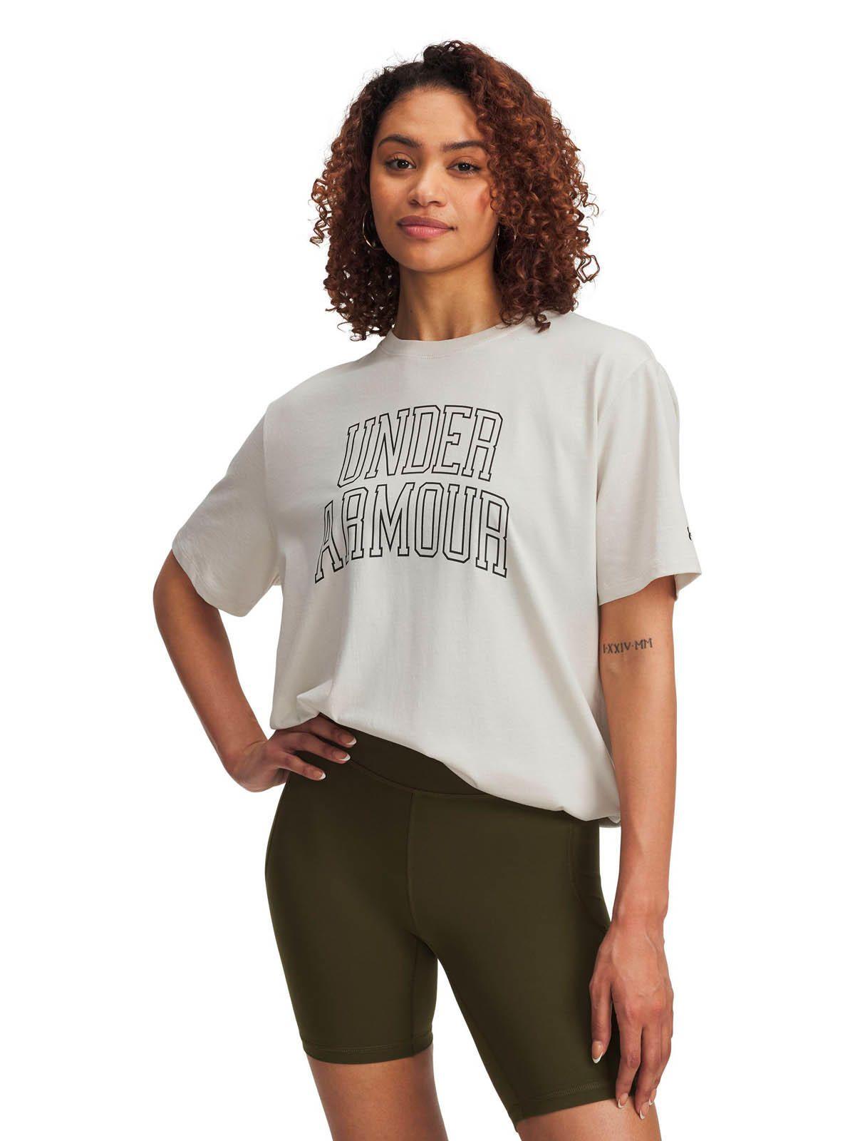 Polera Manga Corta Lifetsyle mujer Rival Oversized blanco -0