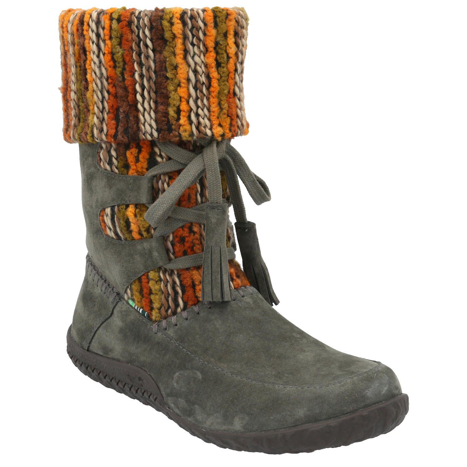 Bota Mujer New Tahoe Gris Pardo-1