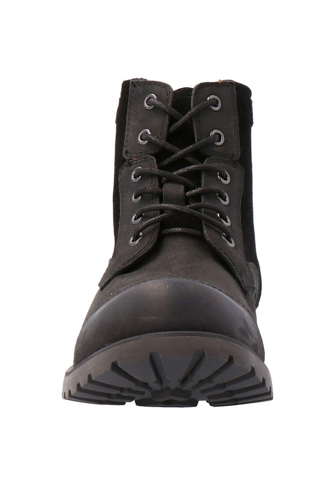 Botin Cuero Hombre Thunder Ii Negro-2