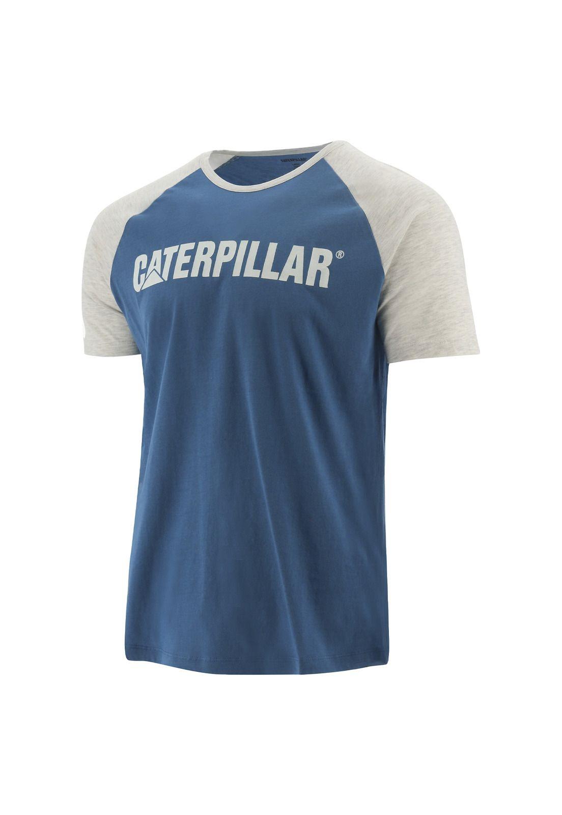 Polera M/C Hombre Logo Team Tee Azul-0