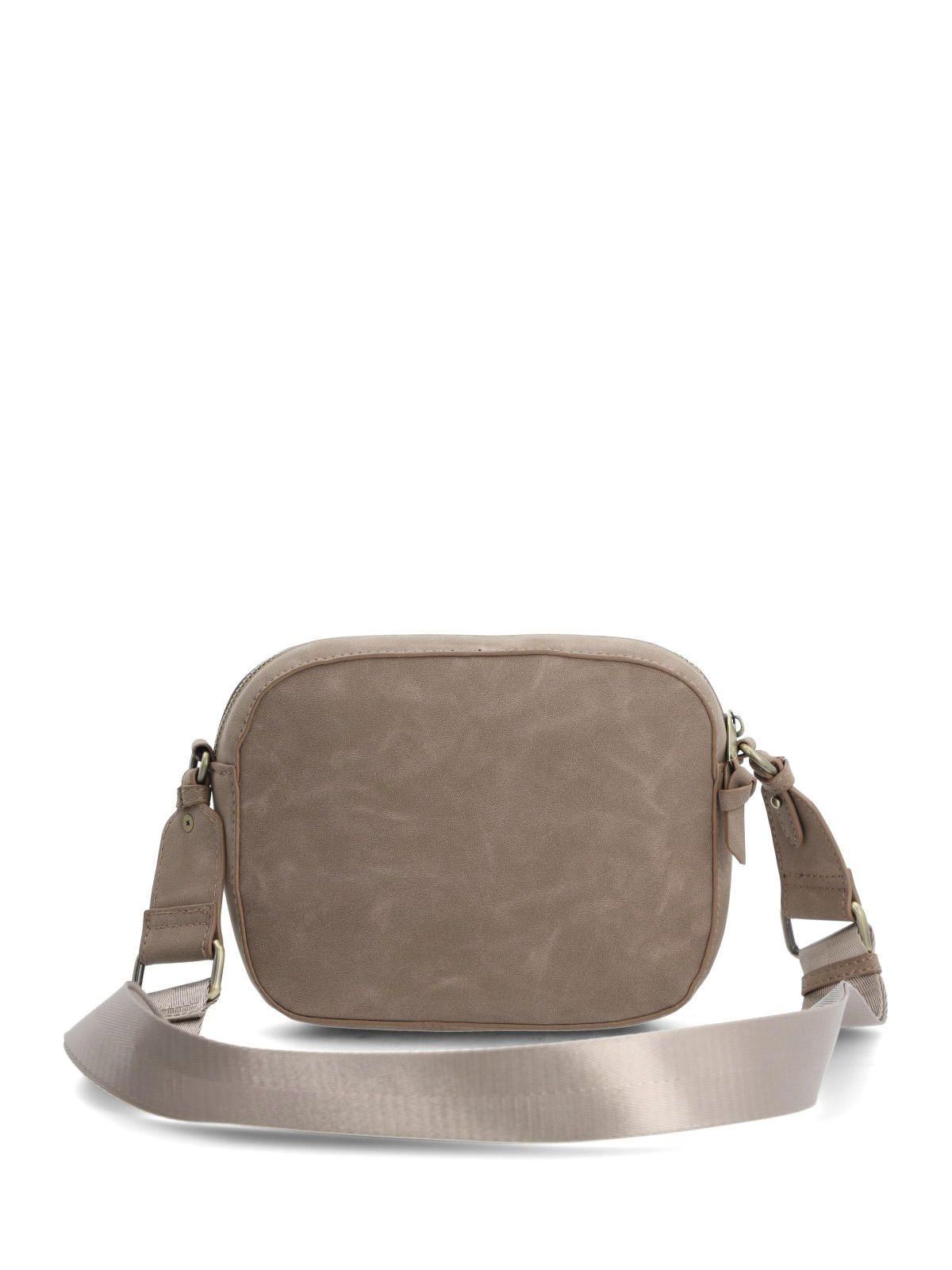 Cartera Ecocuero Mujer Hush Cross Café-2