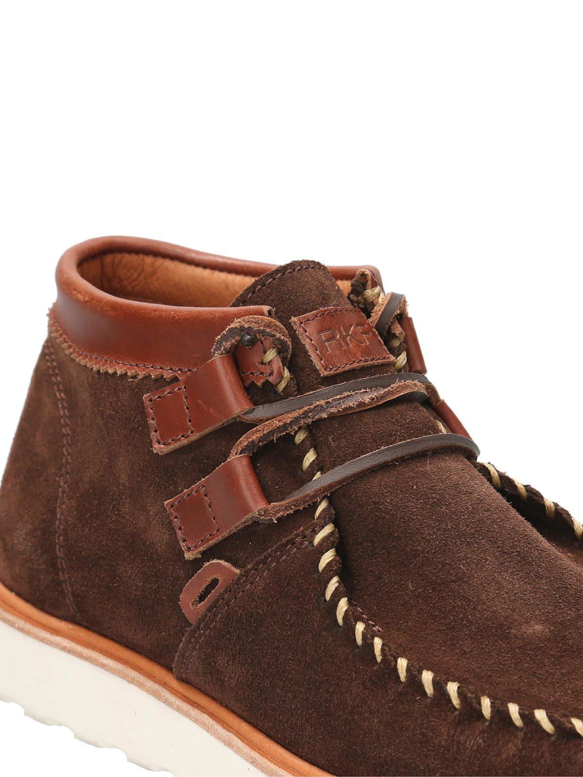 Botín Cuero Hombre Ruivo Café-6