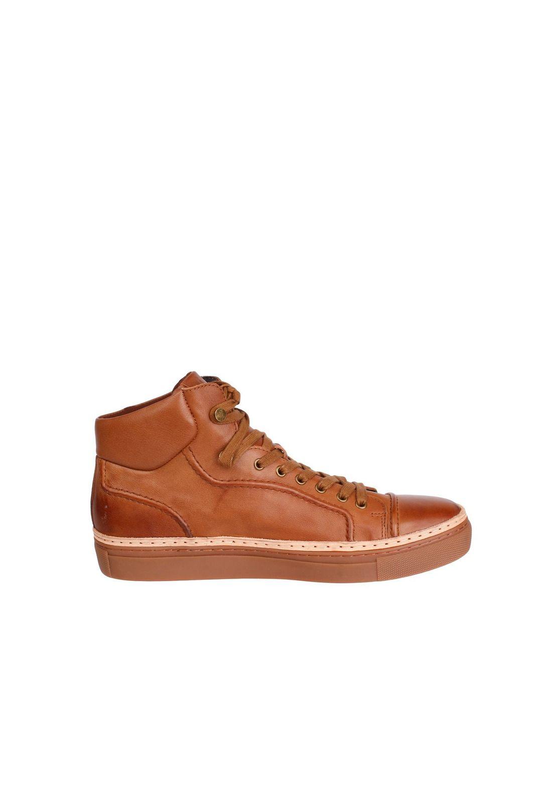 Botin Cuero Pinnacle Café-2