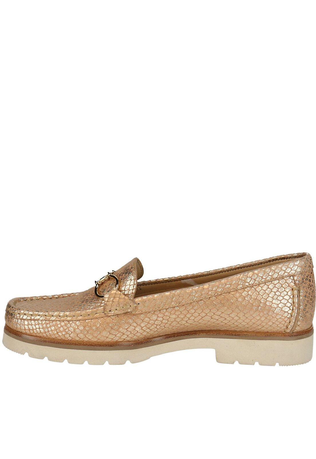 Zapato Cuero Morian Dorado-4