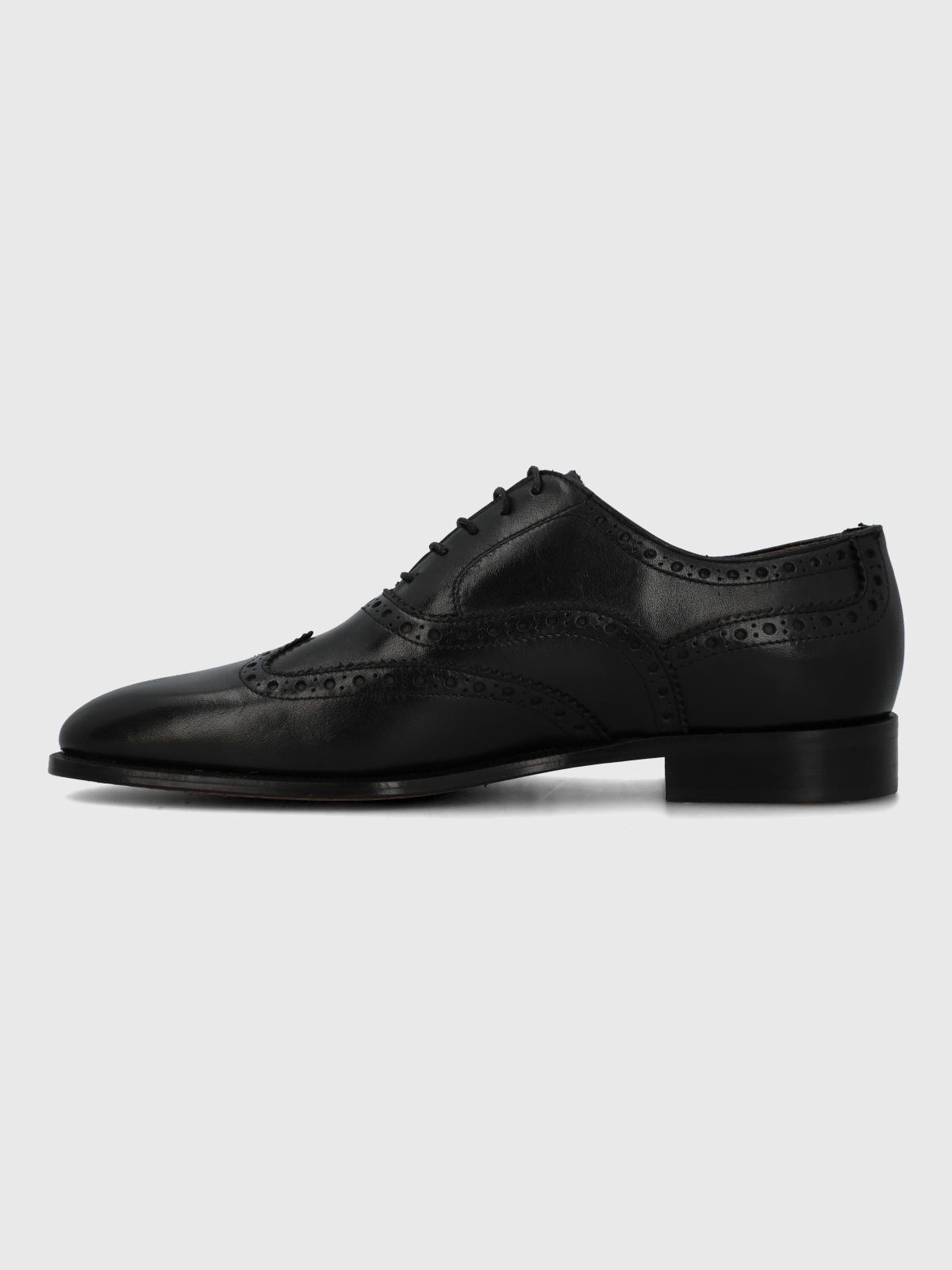 Zapato Italiano Hombre Sorriso Negro-4