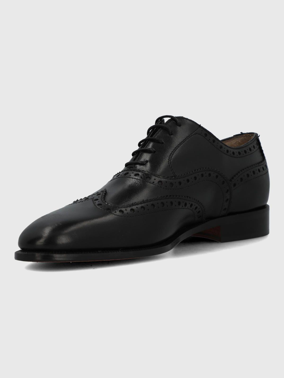 Zapato Italiano Hombre Sorriso Negro-5
