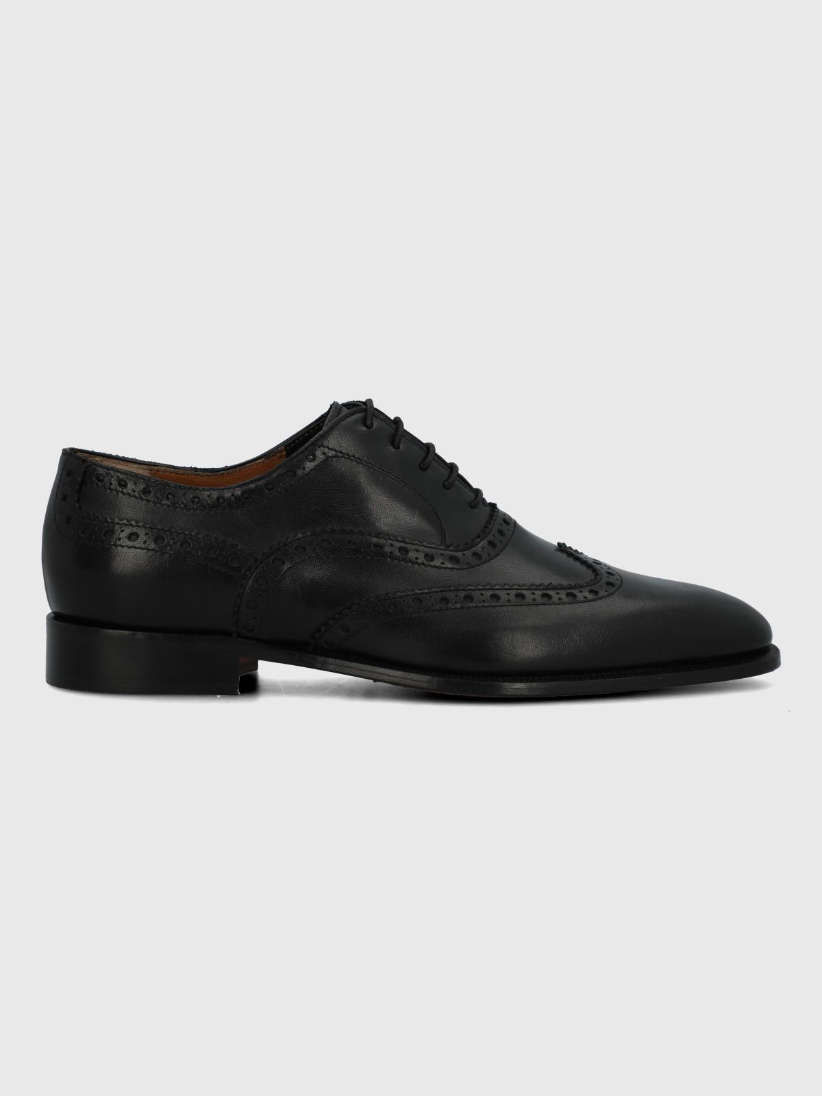 Zapato Italiano Hombre Sorriso Negro-1
