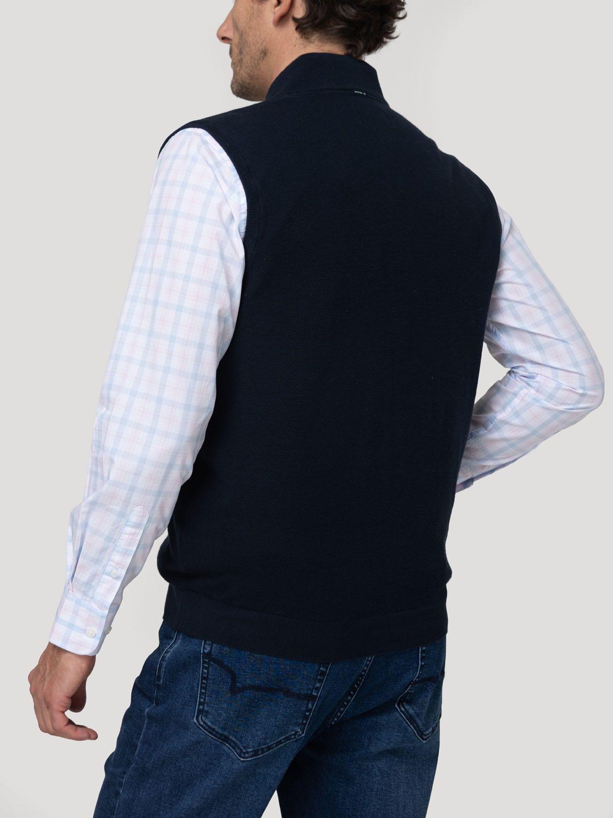Sweater Algodón Orgánico Hombre Vera Azul-6