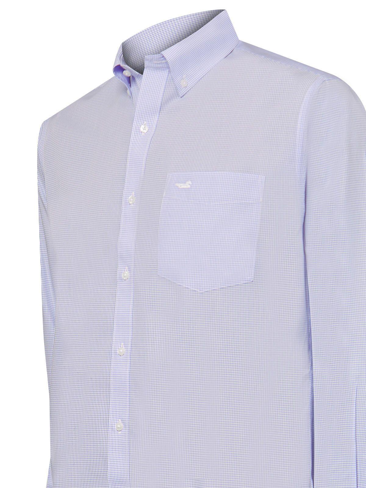 Camisa Cuello Button-Down Hombre WF Blanco-4