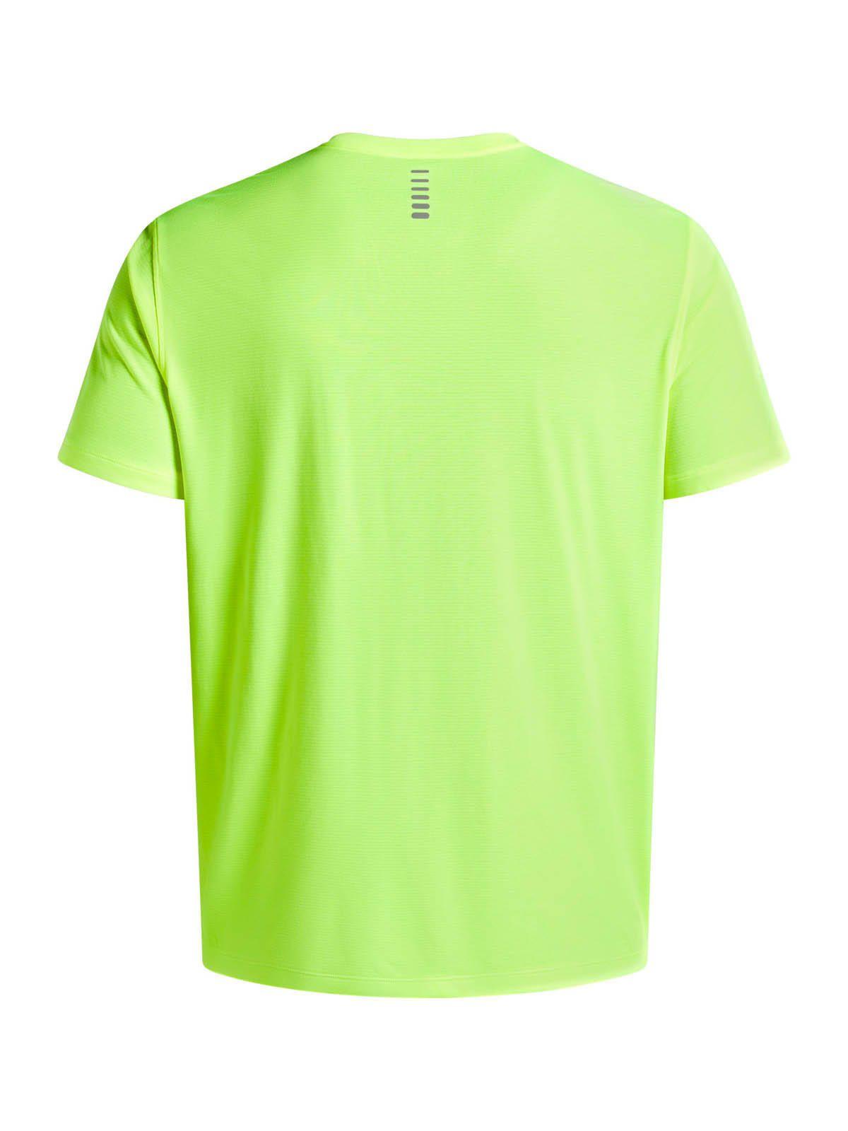Polera Manga Corta Running  Hombre Launch Amarillo 
-1