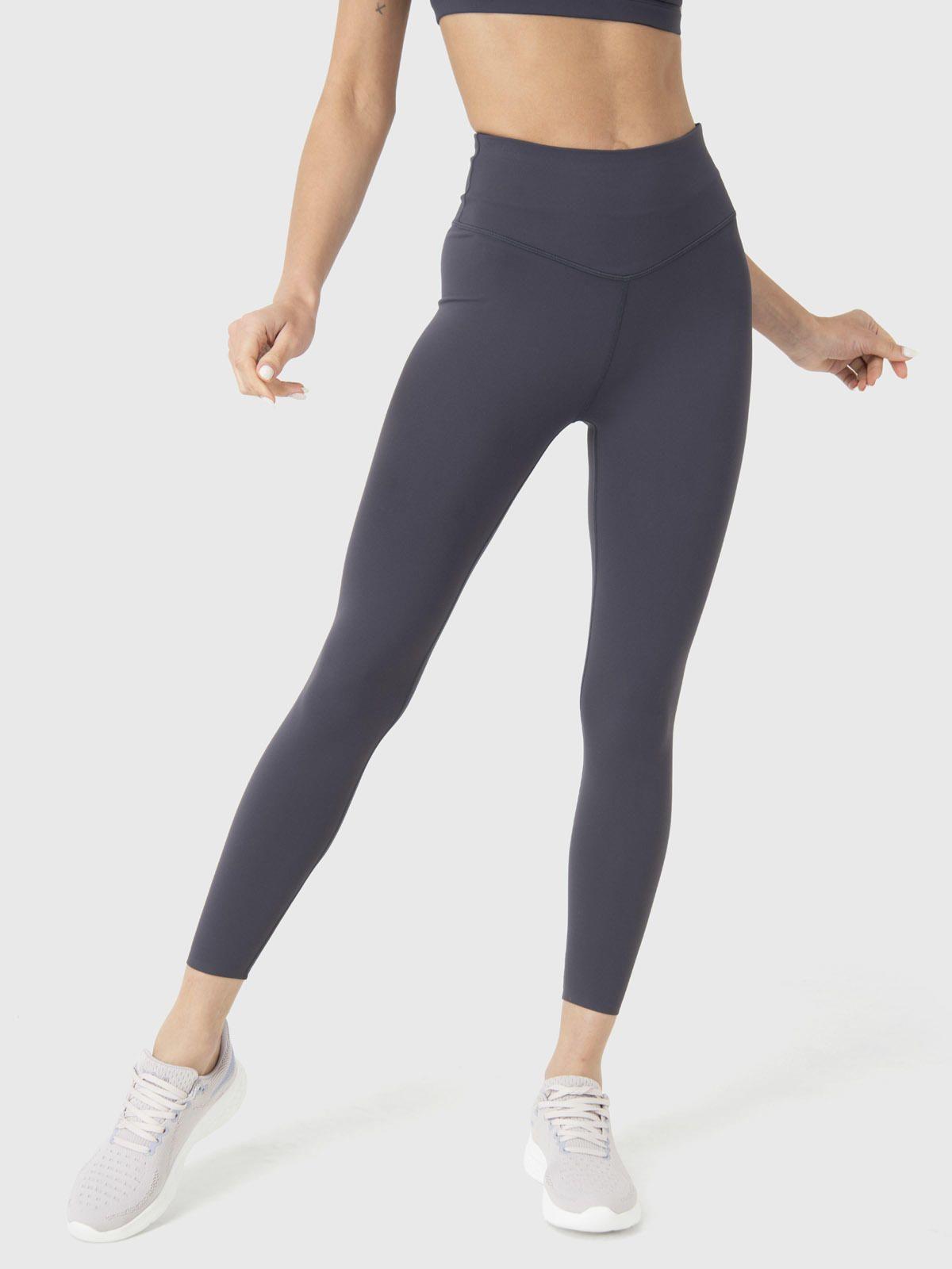 Calza tiro alto Mujer Hr Ankle Emma Gris Oscuro -0
