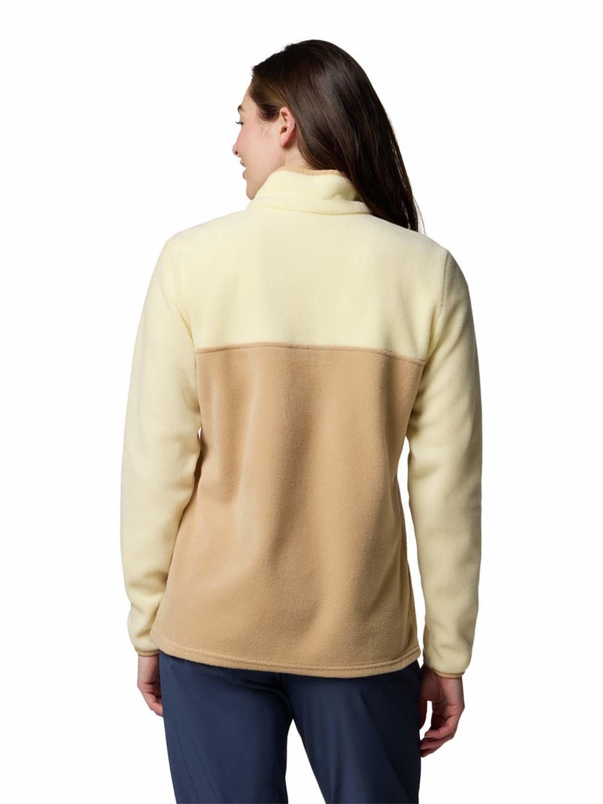 Polar Mujer Benton Springs Half Snap Beige-5