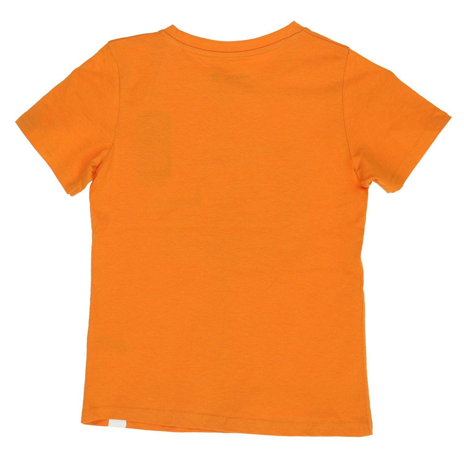 Polera M/C Niño Guitar Naranjo-1