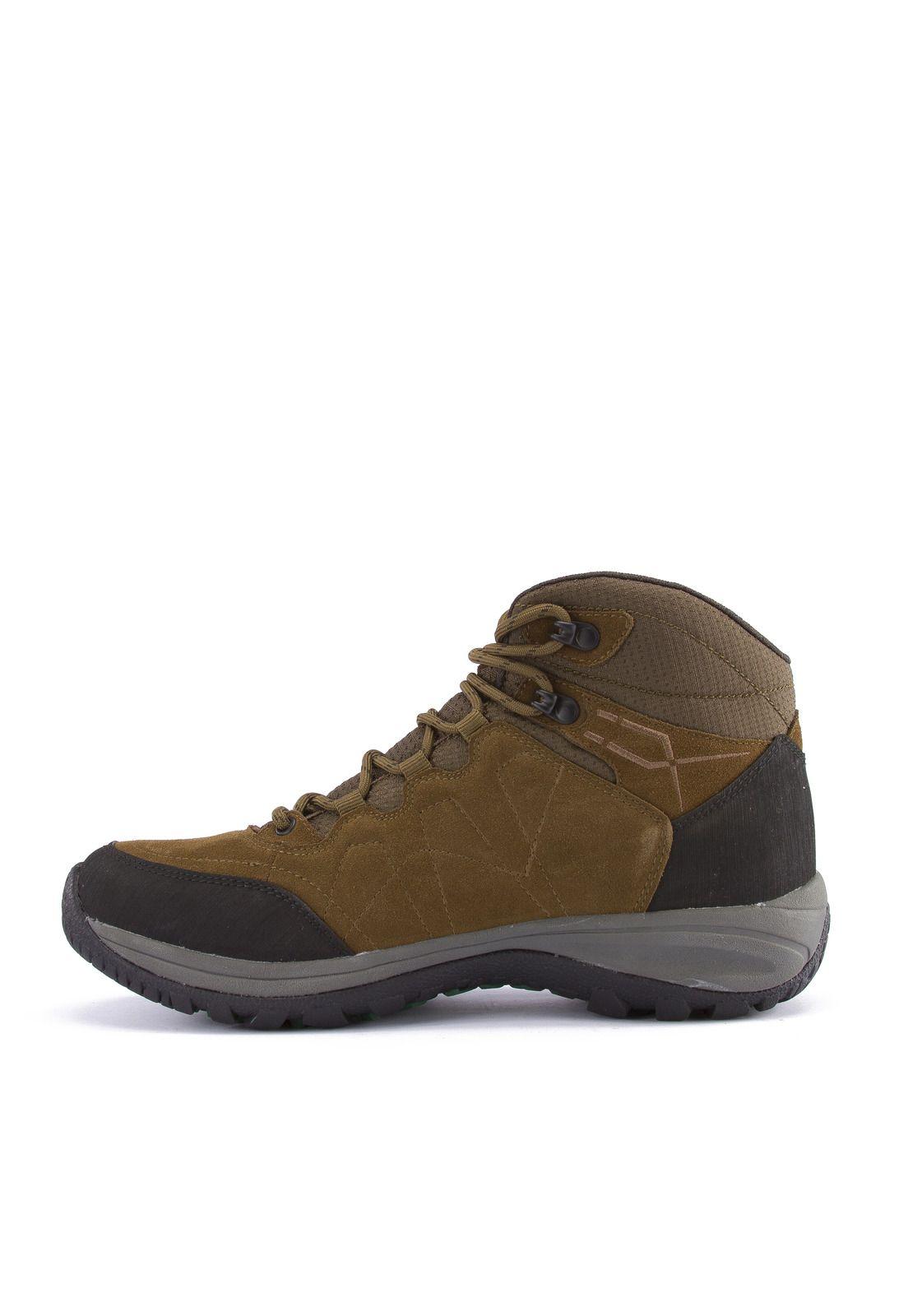 Zapatilla Cuero Passu-Sar Café Hombre-4