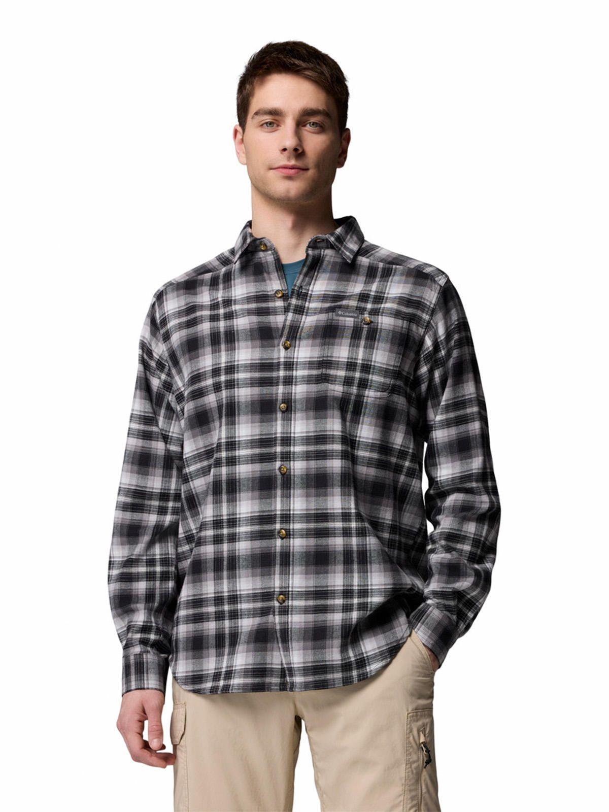 Camisa ML Hombre Cornell Woods Negro-0
