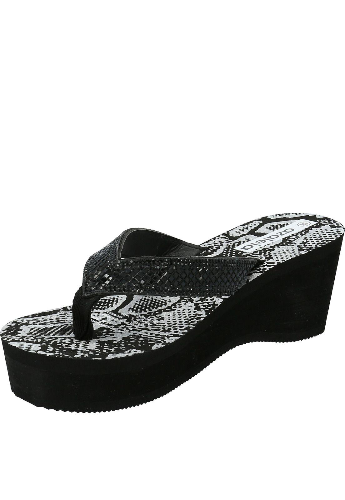 Hawaiana Mujer Dunant Negro-3