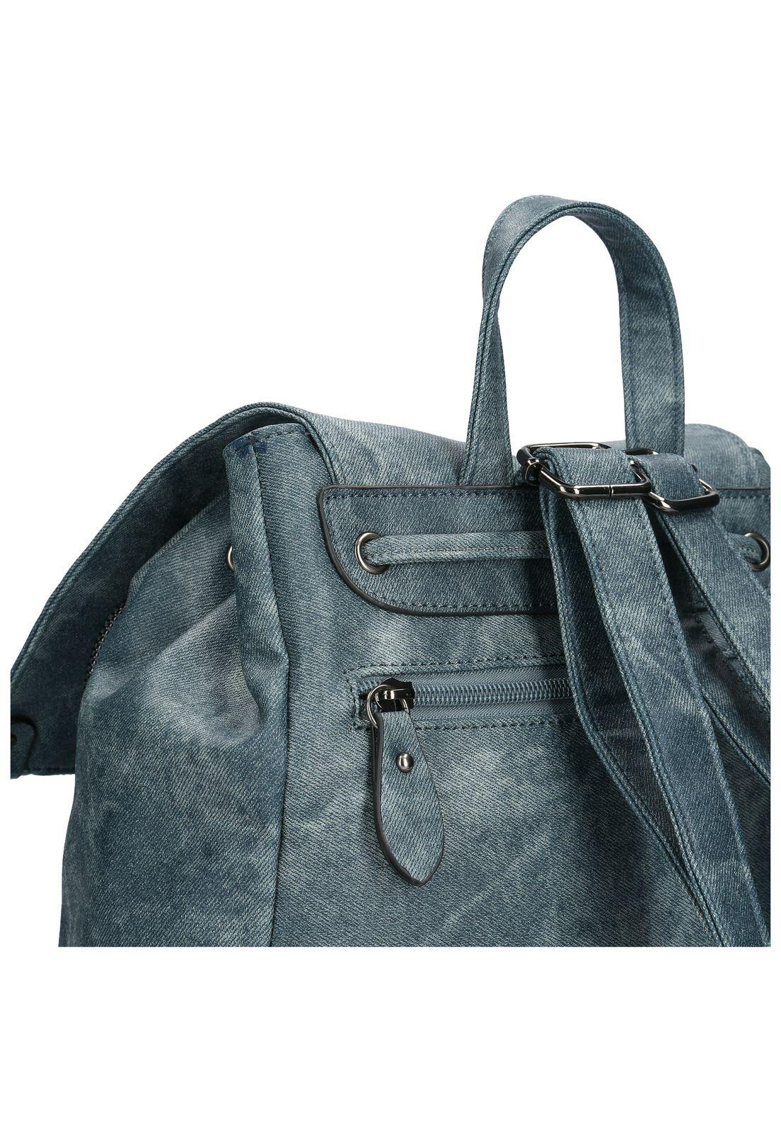 Mochila Mujer Libec Back Denim-3