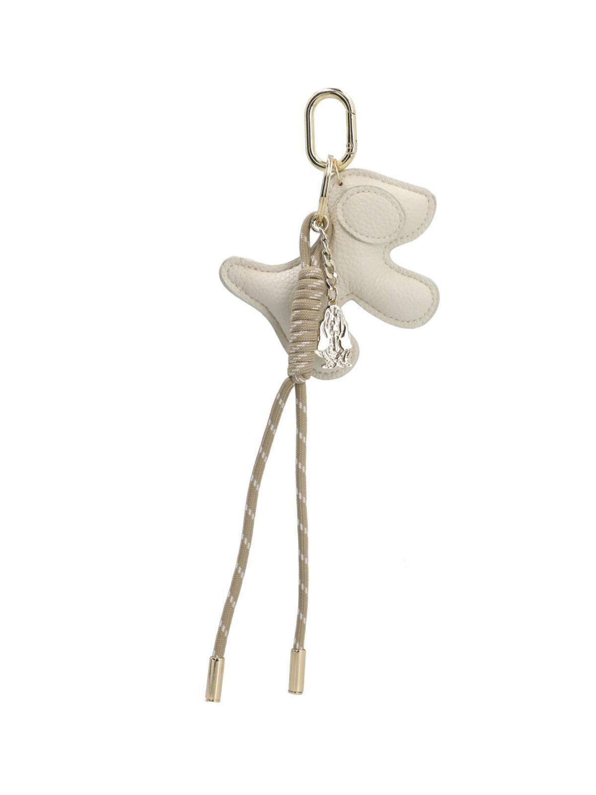 Bag Charm  Mujer Bag Charm Dog Beige-0