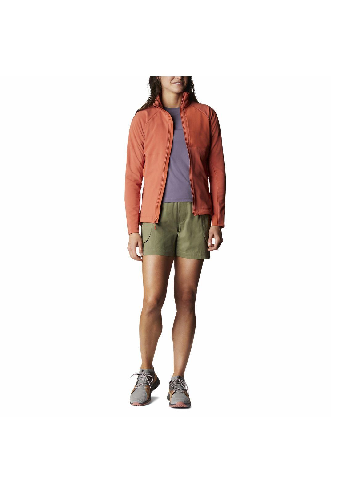 Short Mujer Cascade Pass Cargo Verde-4