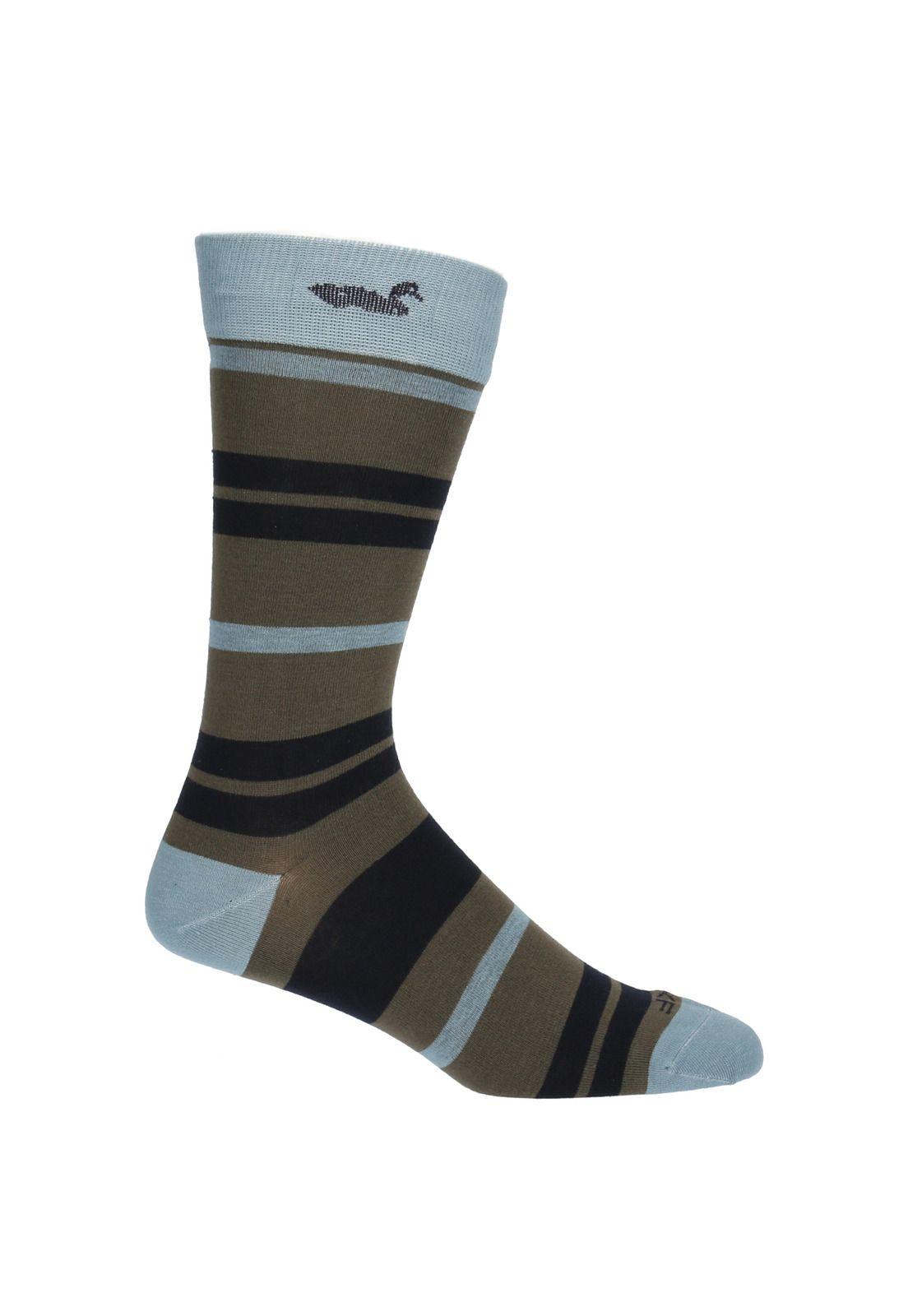 Pack 2 Calcetines Hombre Classic Azul-0