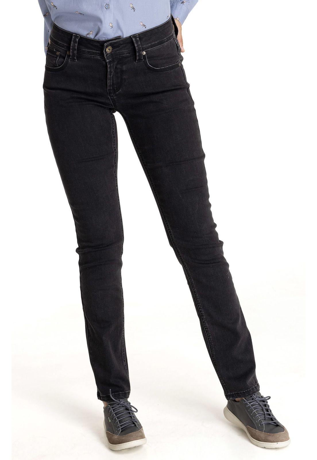 Jeans Mujer Lanka Gris Oscuro-3