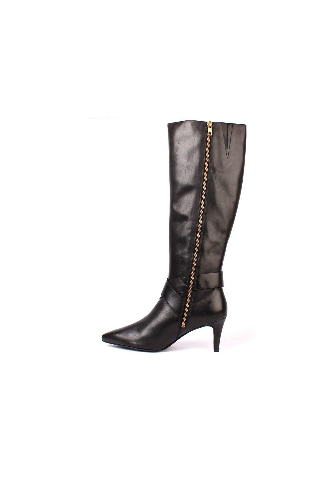 Bota Cuero Harriet Negro-3