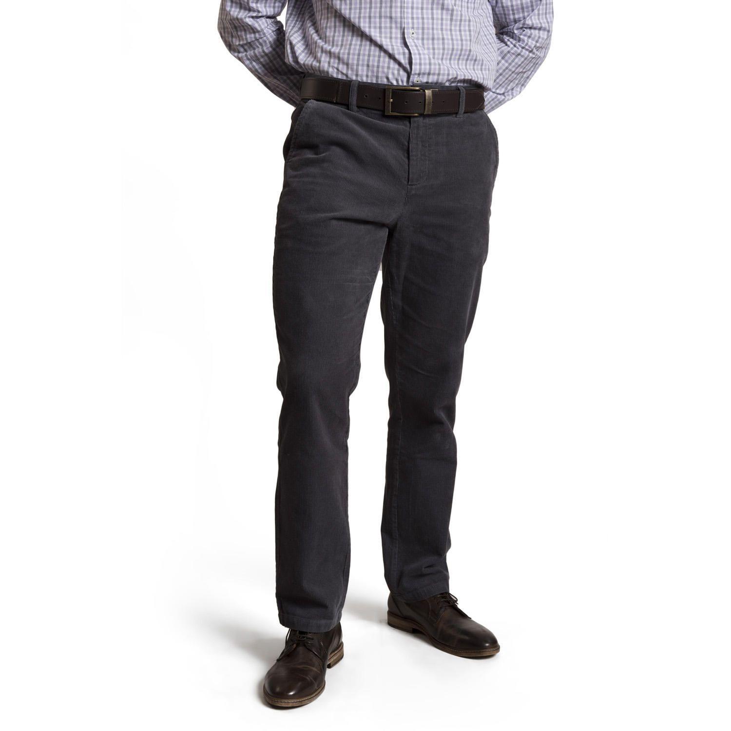 Pantalon Thick Cord Rockford Gris-0