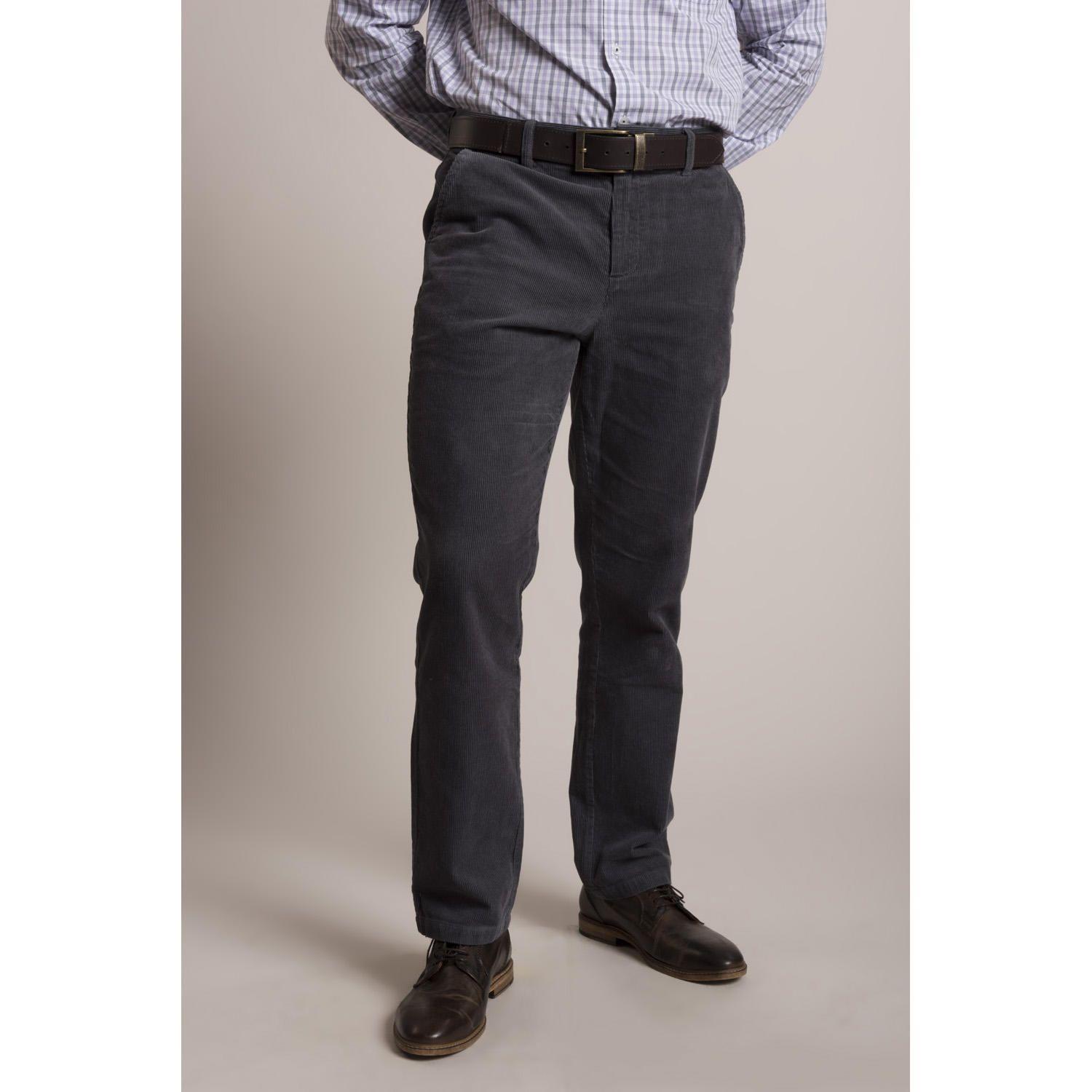 Pantalon Thick Cord Rockford Gris-2