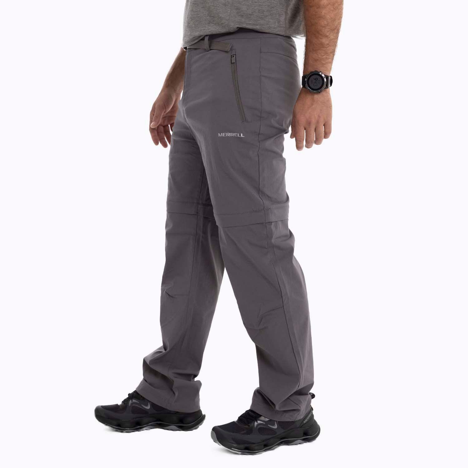 Pantalon Hombre Sacrament Gris Merrell-2