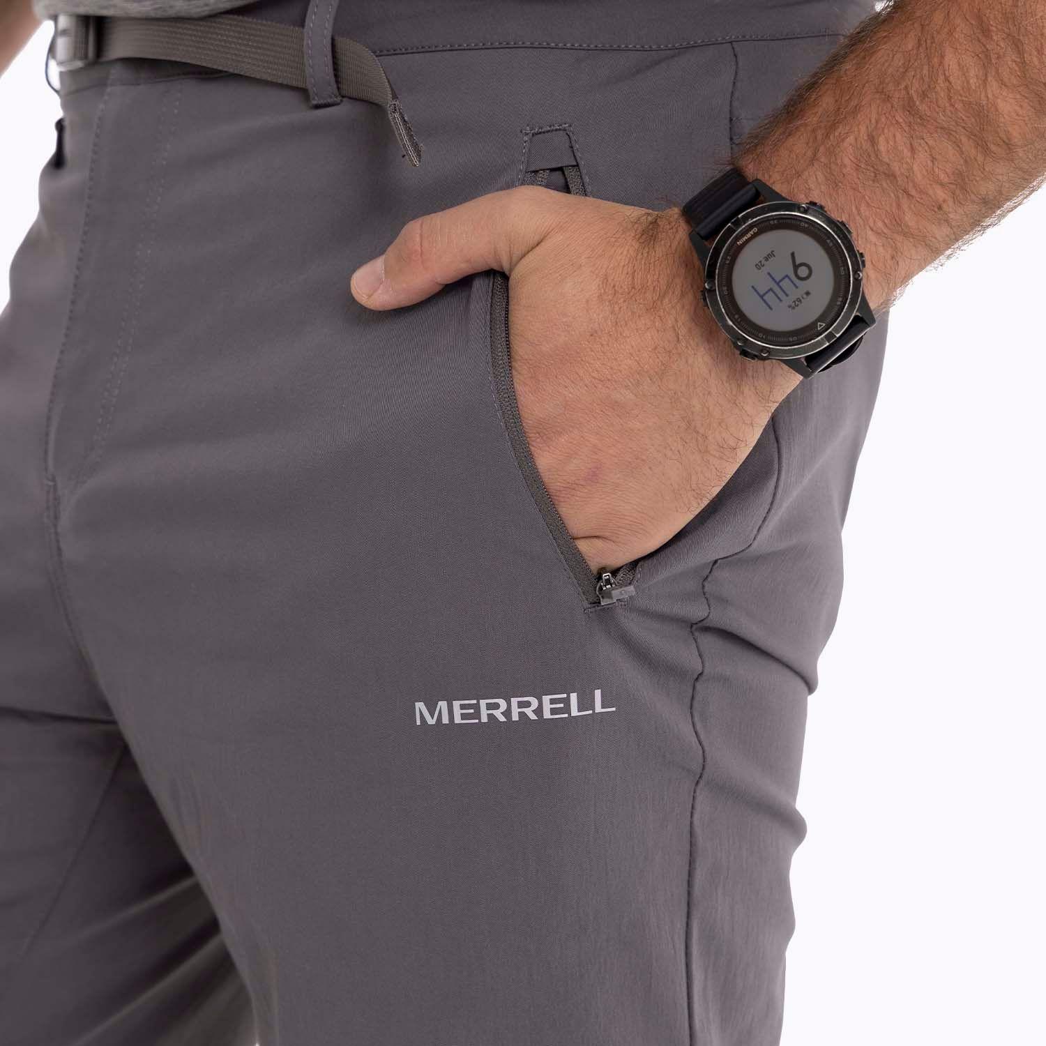 Pantalon Hombre Sacrament Gris Merrell-3