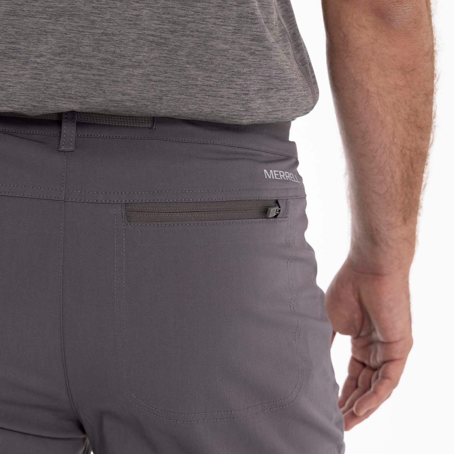 Pantalon Hombre Sacrament Gris Merrell-4